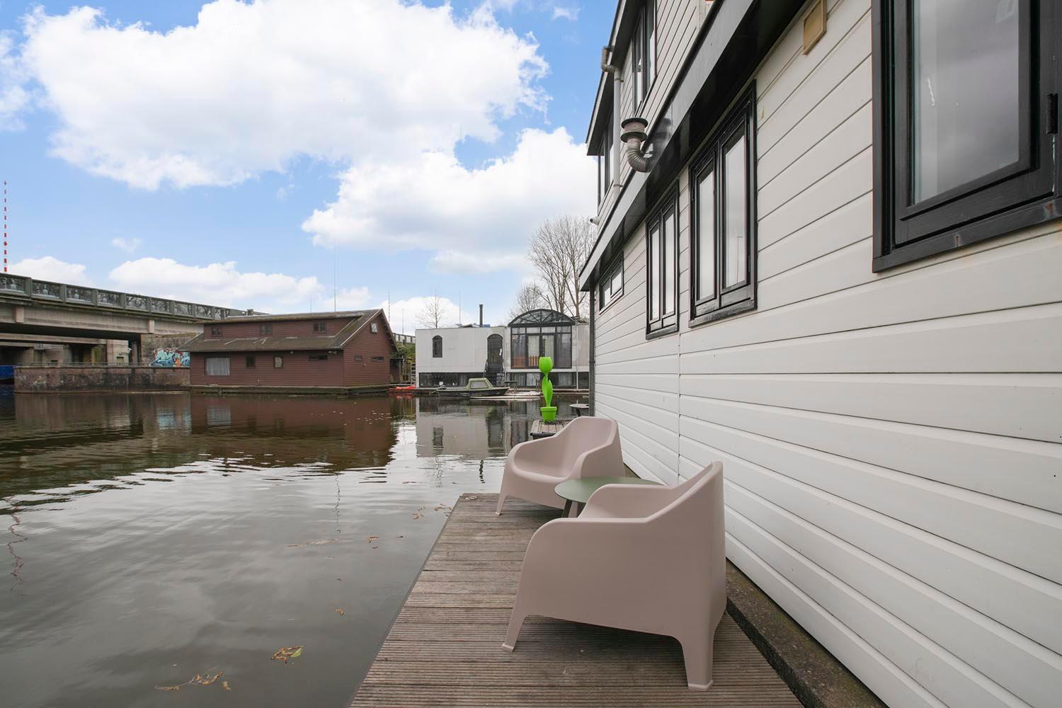 Houseboat The New Lake - Nieuwe Meer Ámsterdam Exterior foto